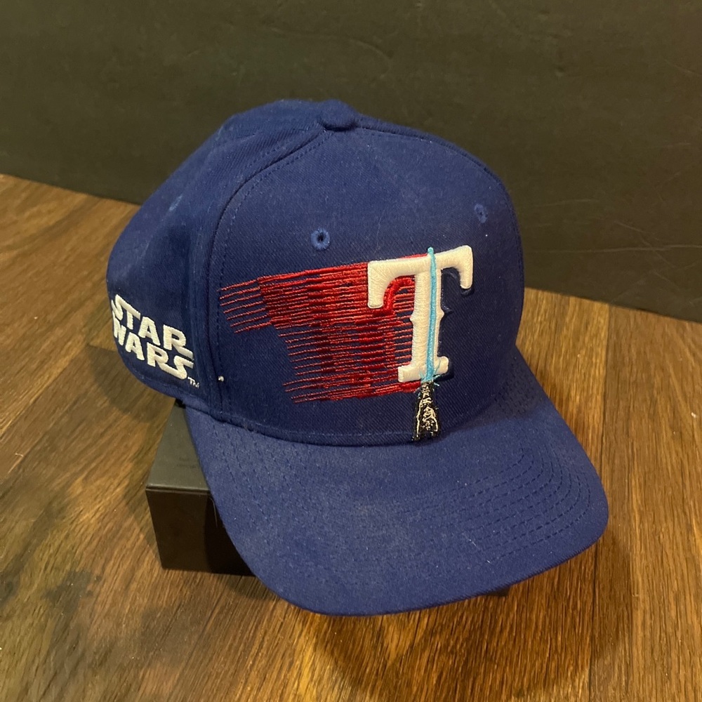 Texas Ranger light saber Star Wars hat.